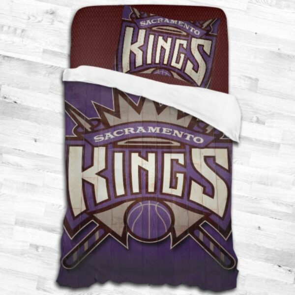 Sacramento Kings Logo Type 1781 Bedding Sets Sporty Bedroom Home Decor