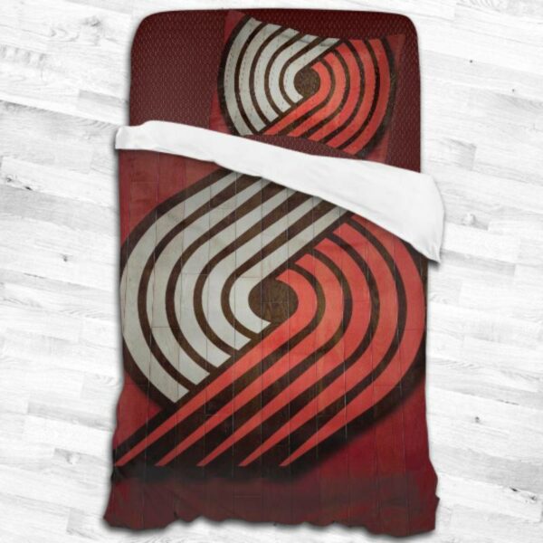 Portland Trail Blazers Logo Type 1785 Bedding Sets Sporty Bedroom Home Decor