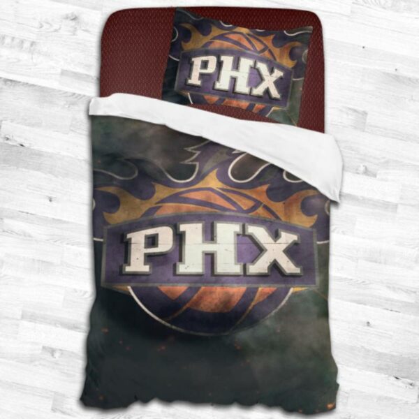 Nba Phoenix Suns Logo Type 1832 Bedding Sets Sporty Bedroom Home Decor