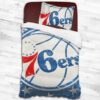 Nba Philadelphia 76Ers Logo Type 1835 Bedding Sets Sporty Bedroom Home Decor