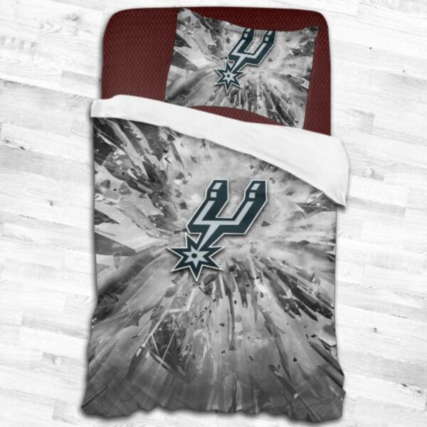 San Antonio Spurs Logo Type 1981 Bedding Sets Sporty Bedroom Home Decor