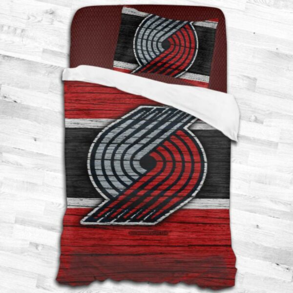 Portland Trail Blazers Logo Type 1982 Bedding Sets Sporty Bedroom Home Decor