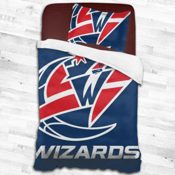 Washington Wizards Logo Type 1988 Bedding Sets Sporty Bedroom Home Decor