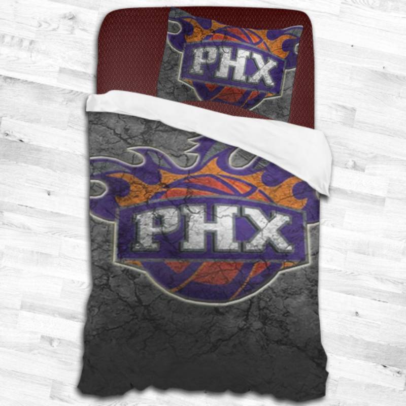 Phoenix Suns Logo Type 2115 Bedding Sets Sporty Bedroom Home Decor