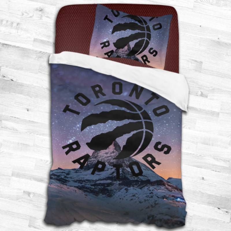 Toronto Raptors Logo Type 2117 Bedding Sets Sporty Bedroom Home Decor