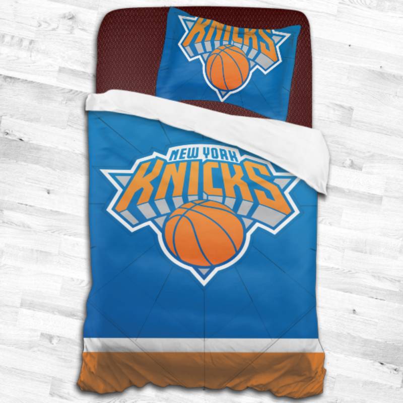 Nba New York Knicks Logo Type 2163 Bedding Sets Sporty Bedroom Home Decor