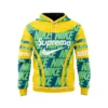 Supreme Nike Green Yellow Just Do It Type 539 Hoodie Fashion Brand Outfit Luxury