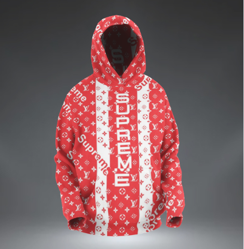 Louis Vuitton Supreme Type 292 Hoodie Fashion Brand Luxury Outfit