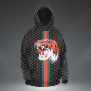 Gucci Black Tiger Type 250 Luxury Hoodie Fashion Brand Outfit