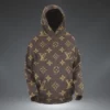 Louis Vuitton Lv Brown Type 222 Luxury Hoodie Fashion Brand Outfit