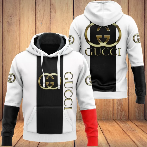 Gucci Black White Type 182 Hoodie Outfit Luxury Fashion Brand