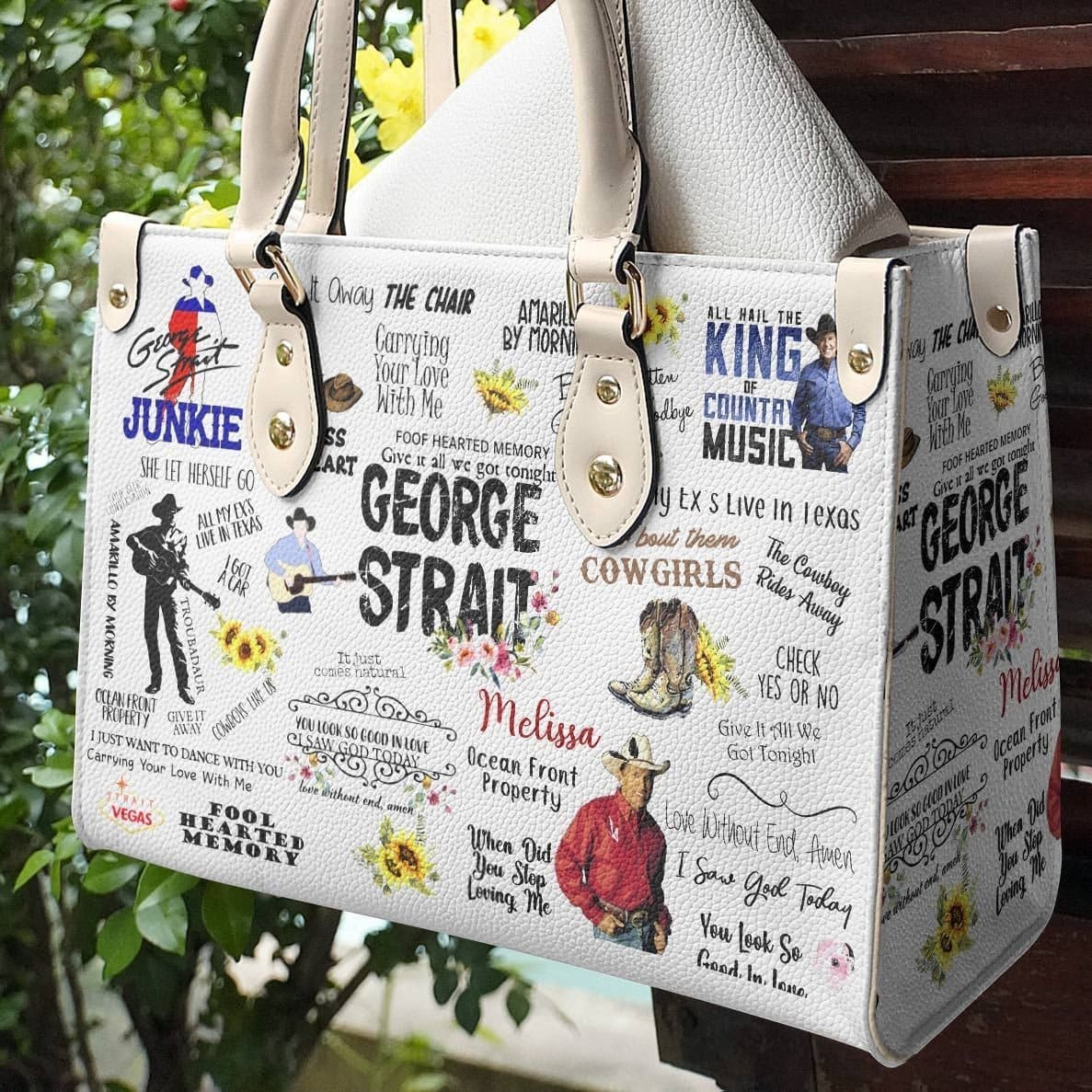 George Strait Women Leather Hand Bag