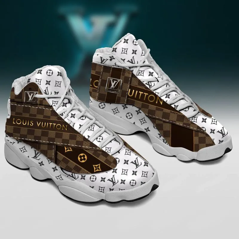 Louis Vuitton LV Air Jordan 13 Trending Luxury Sneakers Shoes Fashion