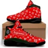 Louis Vuitton Supreme Black Red LV Air Jordan 13 Fashion Trending Shoes Luxury Sneakers