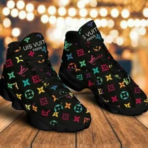 LV Retro Louis Vuitton Air Jordan 13 Fashion Shoes Trending Sneakers Luxury