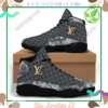 LV Louis Vuitton  Gray Logo Air Jordan 13 Trending Shoes Fashion Sneakers Luxury