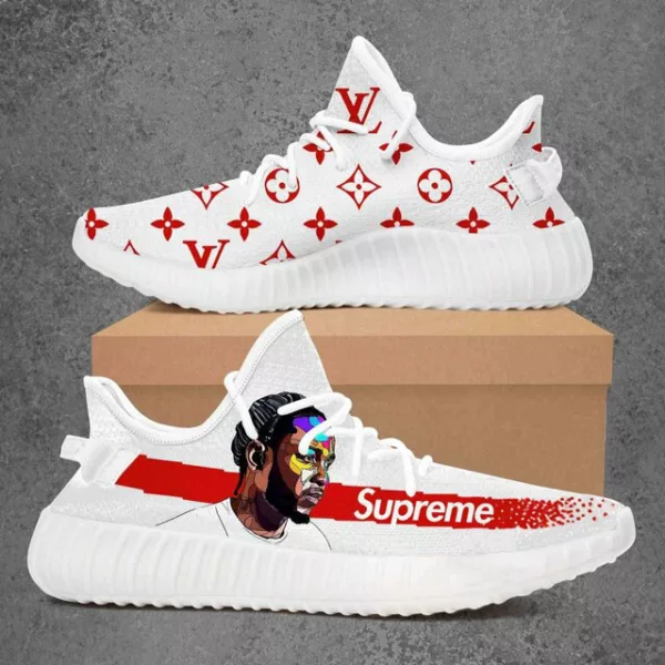 Louis Vuitton Supreme Kendrick Lamar Luxury Brand Premium Yeezy Sneaker