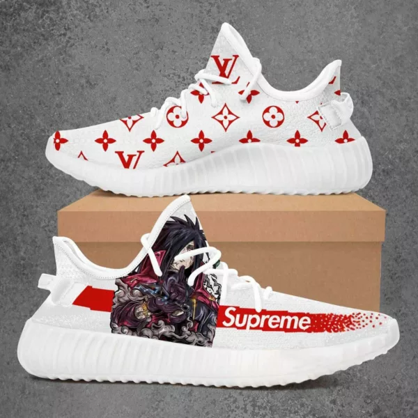 Louis Vuitton Supreme Naruto Uchiha Madara Characters Luxury Brand Premium Yeezy Sneaker