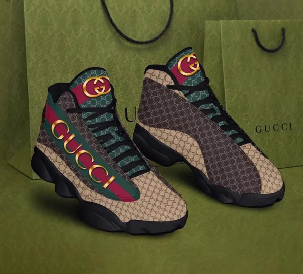 Gucci Air Jordan 13 Luxury Sneakers Shoes Trending Fashion