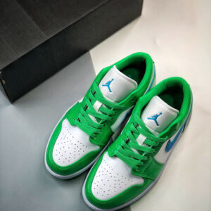 Air Jordan 1 Low Lucky Green Aquatone-White DC0774-304 For Sale