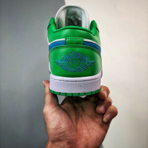 Air Jordan 1 Low Lucky Green Aquatone-White DC0774-304 For Sale