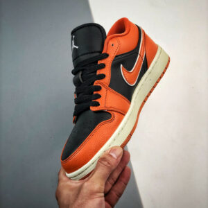 Air Jordan 1 Low Sport Spice Black-Coconut Milk DV1299-800 For Sale