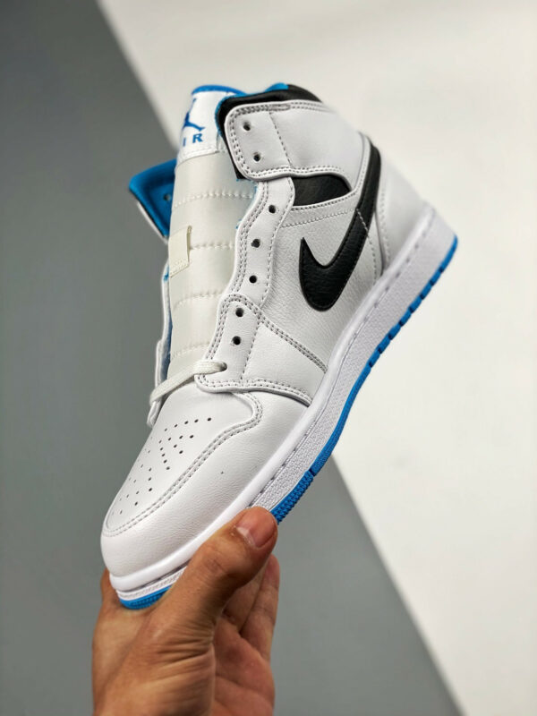 Air Jordan 1 Mid Laser Blue 554724-141 For Sale