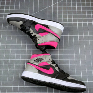 Air Jordan 1 Mid Pink Shadow 554724-059 For Sale