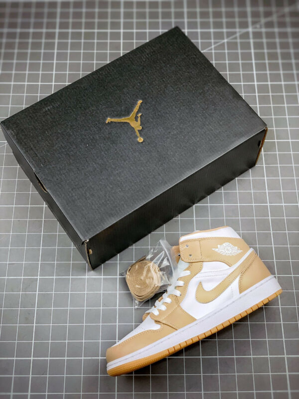 Air Jordan 1 Mid Tan Gum 554724-271 For Sale