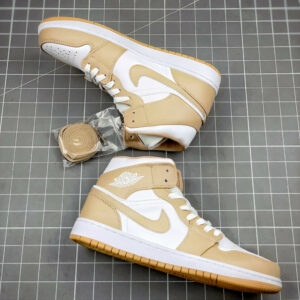 Air Jordan 1 Mid Tan Gum 554724-271 For Sale