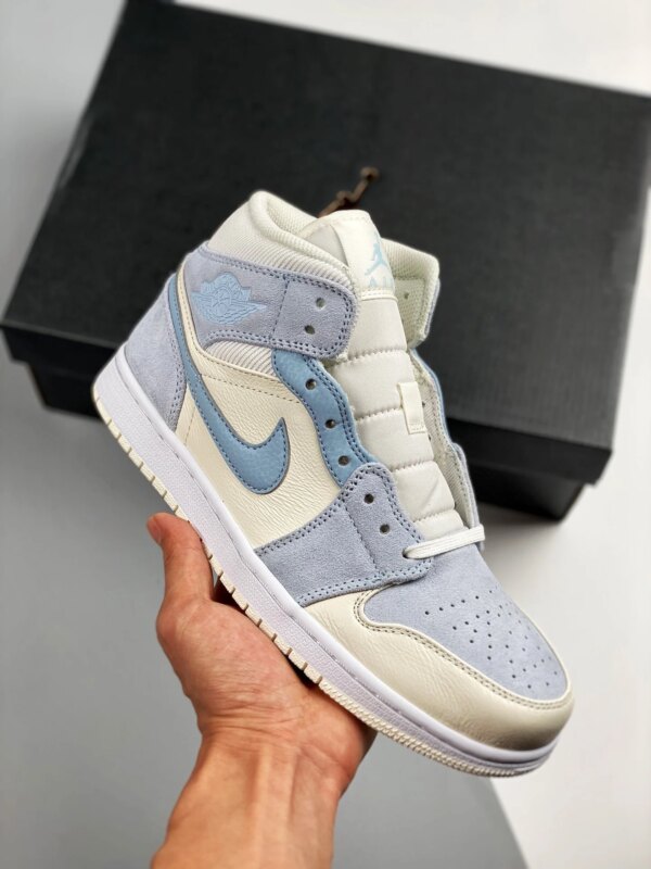 Air Jordan 1 Mid Grey Tan DA4666-100 For Sale