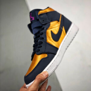 Air Jordan 1 Mid Obsidian Desert Ochre For Sale