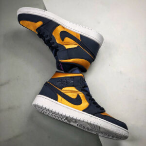 Air Jordan 1 Mid Obsidian Desert Ochre For Sale