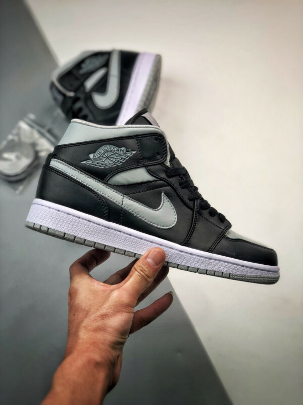 Air Jordan 1 Mid Shadow Black Grey BQ6472-007 For Sale