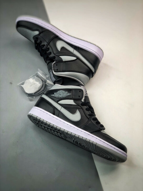 Air Jordan 1 Mid Shadow Black Grey BQ6472-007 For Sale