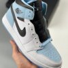 Air Jordan 1 Mid White Ice Blue-Black DV1308-104 For Sale