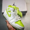 Air Jordan 1 Mid White Lime BQ6472-131 For Sale