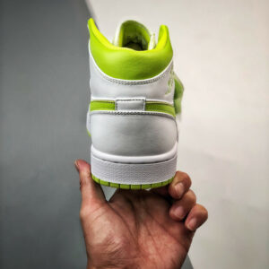 Air Jordan 1 Mid White Lime BQ6472-131 For Sale