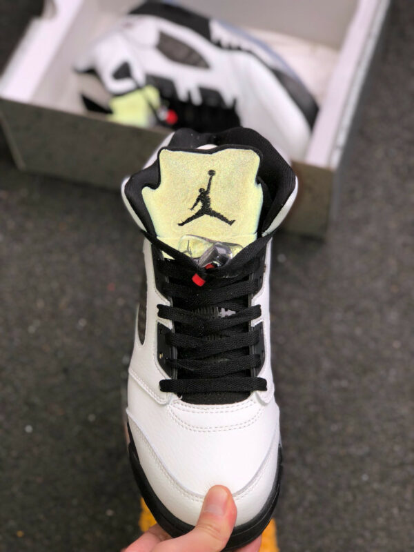 Air Jordan 5 PSG White Black For Sale