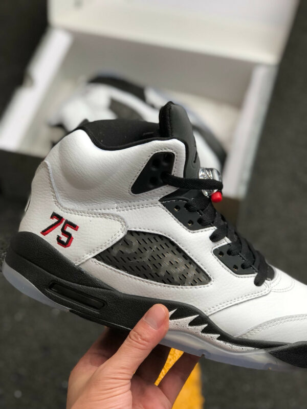 Air Jordan 5 PSG White Black For Sale