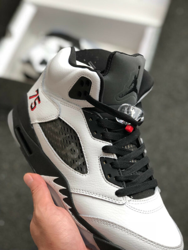 Air Jordan 5 PSG White Black For Sale