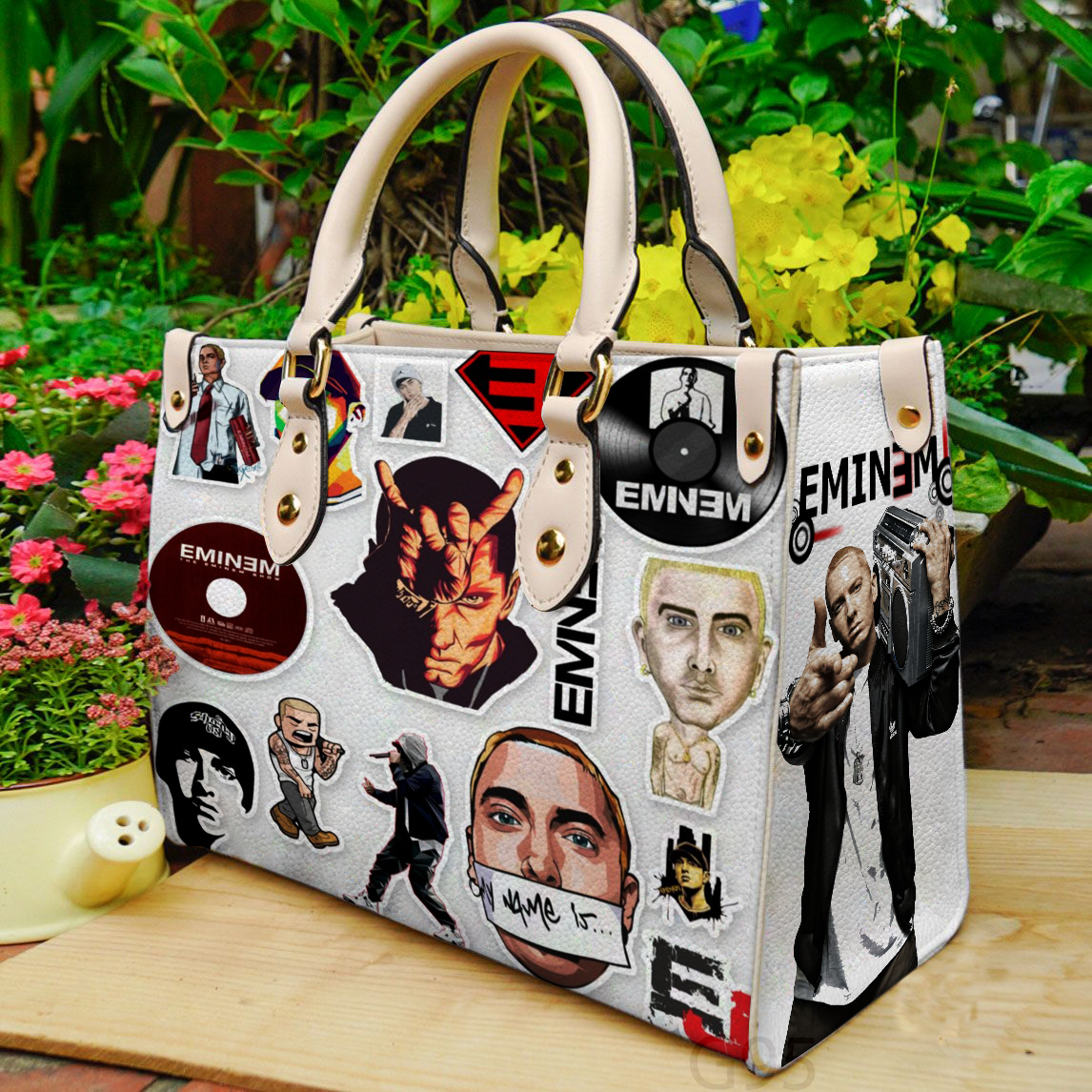 Eminem Women Leather Hand Bag
