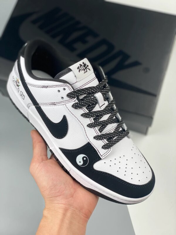 Custom Nike Dunk Low Panda White Black For Sale