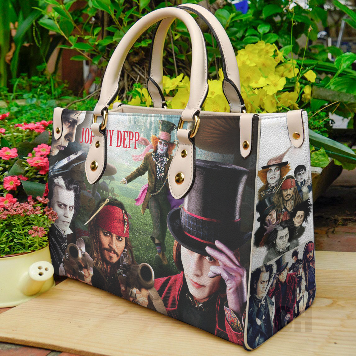 Johnny Depp Women Leather Hand Bag