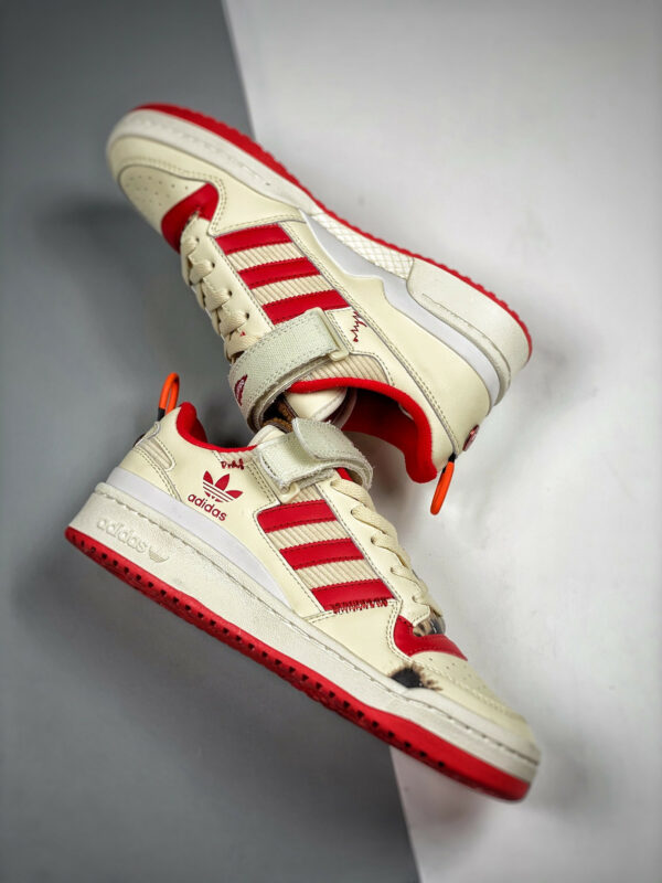 Home Alone x Adidas Forum Low White Red For Sale