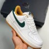 Nike Air Force 1 07 LX White Yellow Green For Sale