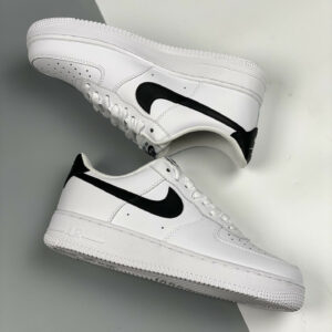 Nike Air Force 1 07 White Black For Sale