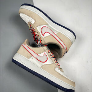 Nike Air Force 1 Athletic Club Khaki Orange DQ5079-111 For Sale