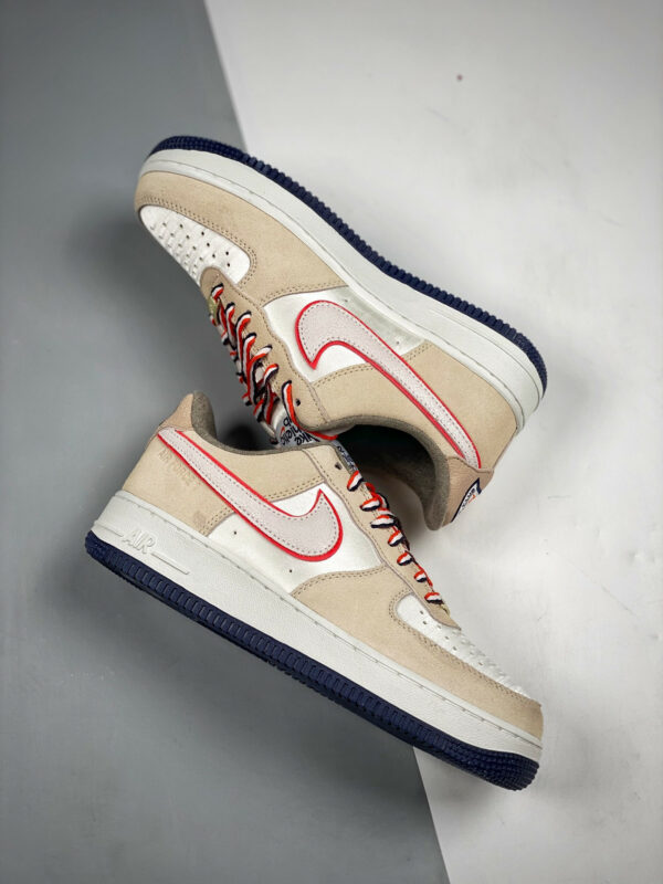 Nike Air Force 1 Athletic Club Khaki Orange DQ5079-111 For Sale