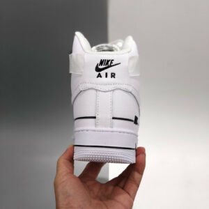 Nike Air Force 1 High 07 LV8 3 White Black CJ1385-100 For Sale